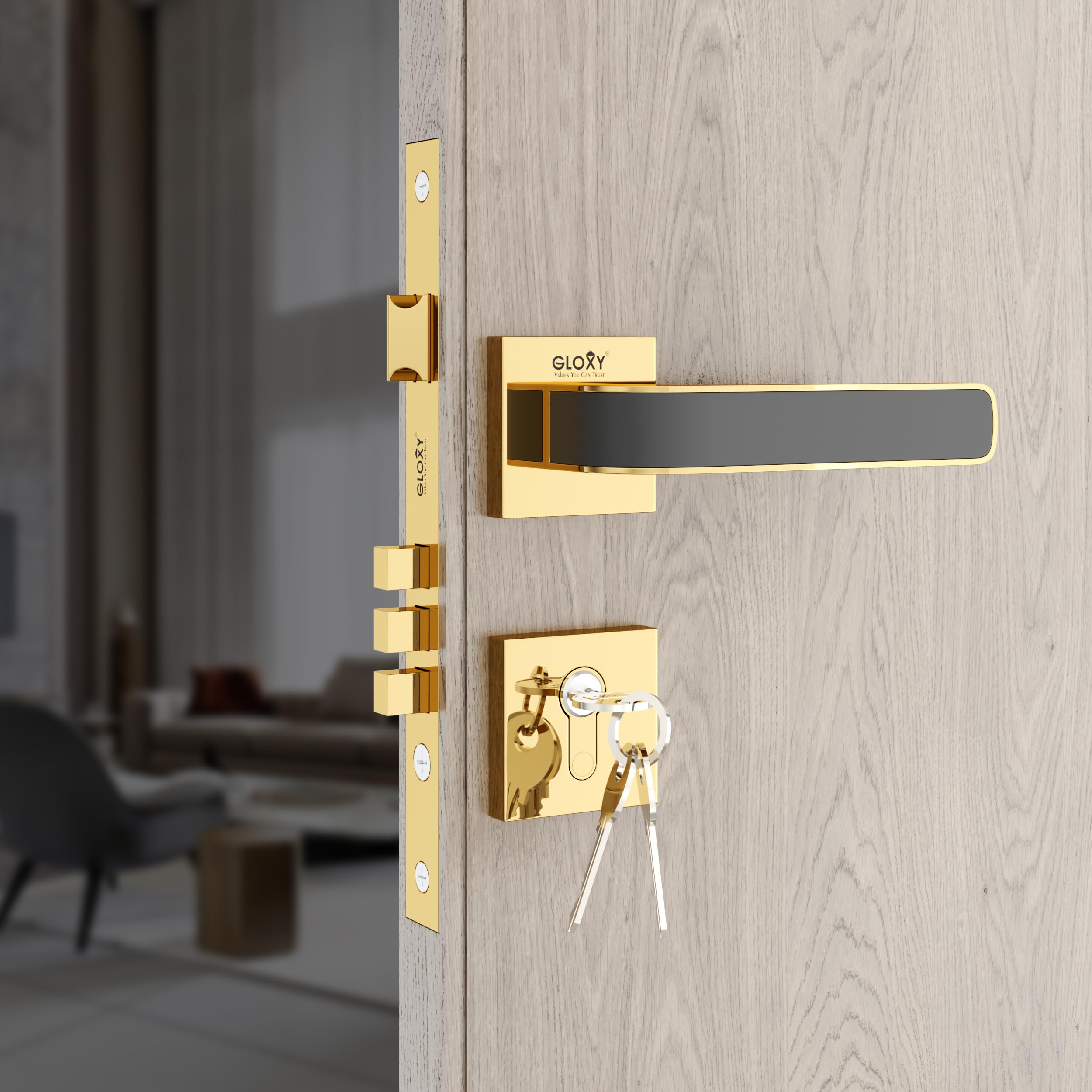 See full amazon price history chart for GLOXY Premium Door Locks for Main Door, Mortise Door Lock, Door Lock Set with 3 Brass Keys, Bedroom Door Lock, Handle Lock for Home,Office,Hotel | Gold Finish | 2 Years Warranty GLOXY Premium Door Locks for Main Door, Mortise Door Lock, Door Lock Set with 3 Brass Keys, Bedroom Door Lock, Handle Lock for Home,Office,Hotel | Gold Finish | 2 Years Warranty (B0CX1THP6Q) Amazon Price History, Amazon Price Tracker