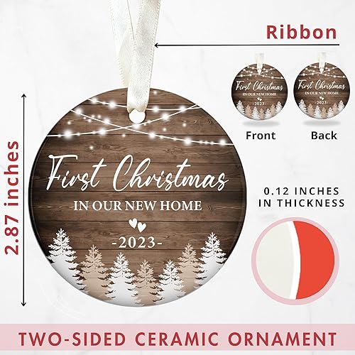 Adorno para el nuevo hogar 2023 – Regalos de inauguración de la casa para casa nueva, ideas de regalo para el nuevo hogar, regalos de inauguración