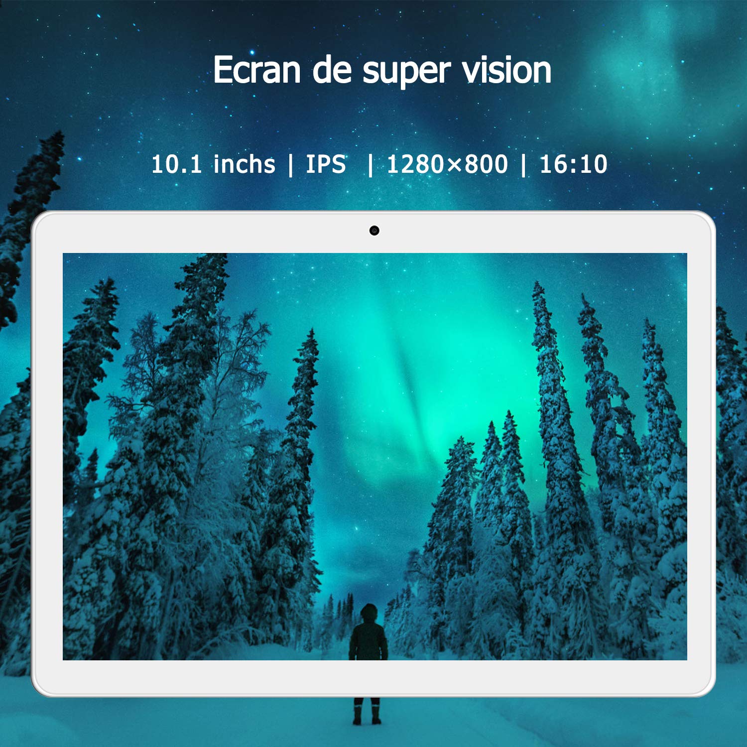 Tableta 10 Pulgadas,LAMZIEN Android 8.1 Tablet Infantil,2GB RAM y 32GB ROM,Quad-Core 1.8Ghz,3G Dual-Sim,WiFi, Bluetooth,Cámara Dual,Google Play,Juegos Educativos,Rojo