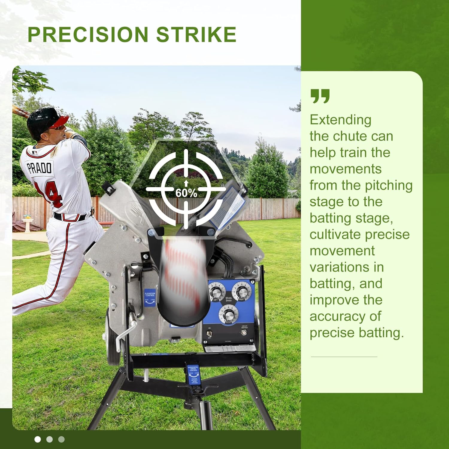 Timing Chute,Pitching Machine Chute,Baseball Accessory Compatible with Junior Hack Attack Pitching Machine,Pitching Machine Chute for Improved Batting Practice & Training,Enhance self-confidence