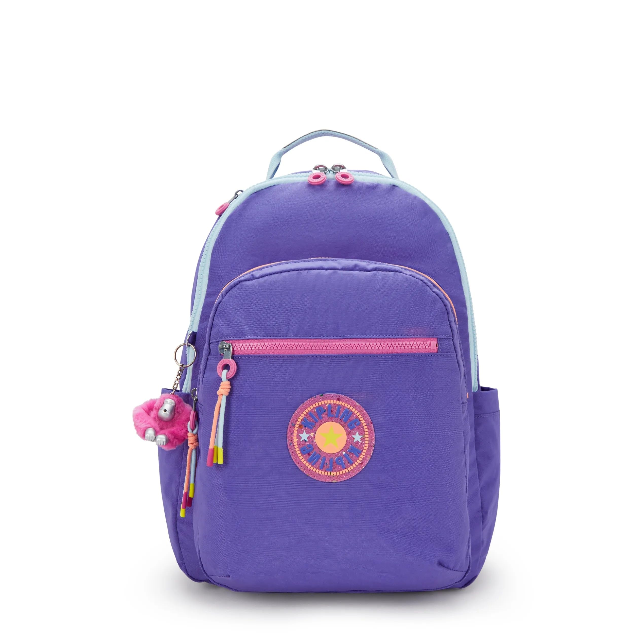 Kipling Women's Seoul 15" Laptop Backpack, Durable, Roomy with Padded Shoulder Straps, Built-In Protective Sleeve — view 47