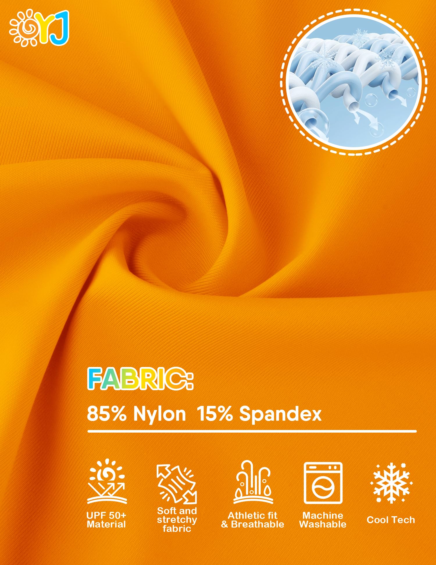 Maillot de bain à manches longues pour garçons UPF+ 50 SPF Soleil Water Surf pour tout-petits, enfants, adolescents 2 à 16 ans
