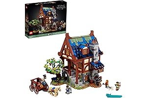 Build a Medieval Masterpiece with the Advanced LEGO Ideas Medieval Blacksmith Building Set