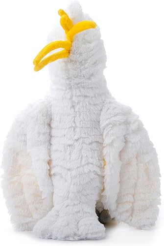 Miniatura 3 de The Petting Zoo Peluche de cacatúa, regalos para niños, animales salvajes del zoológico Onez, juguete de peluche de cacatúa de 12 pulgadas