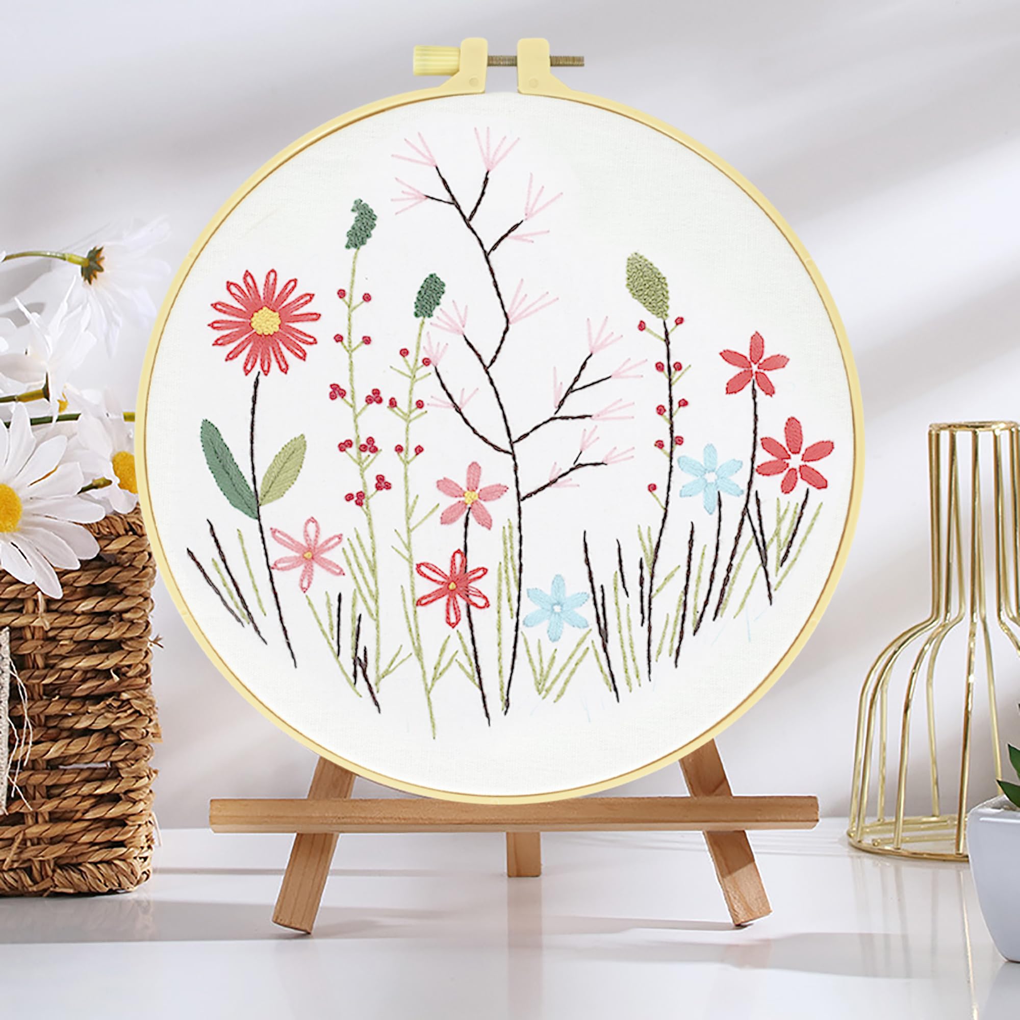 Kits De Broderie Pour Adultes | Kit De Broderie à La Main Motif Chat