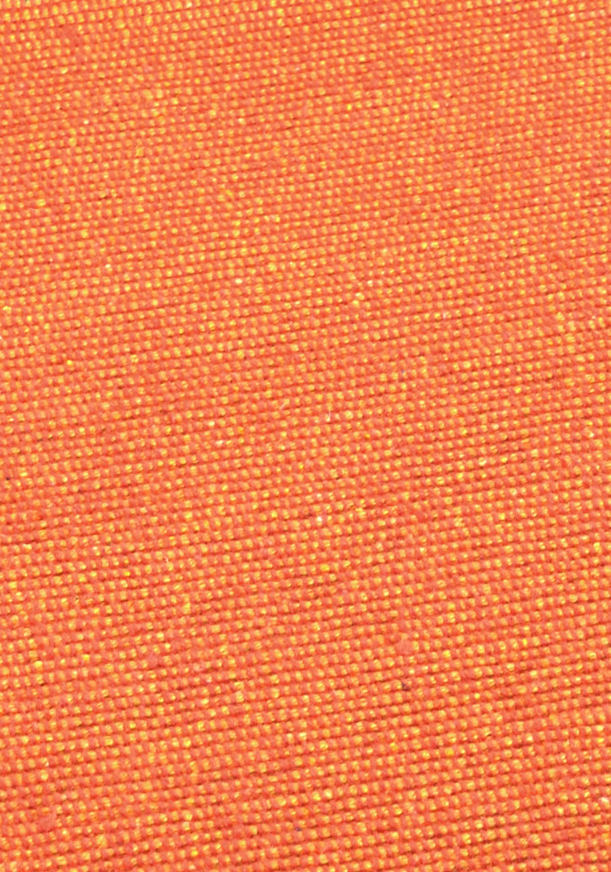 EASY Tappeto Cotone, Lavabile, per Bagno e Cucina, Antiscivolo (Orange, 55x260cm)
