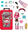 Monster High Skulltimate Secrets Cupid Asteria Doll and Accessories Set, Destination: Cabin Slay-cation with Suitcase and 19+ Surprises like Clothes, JMG66