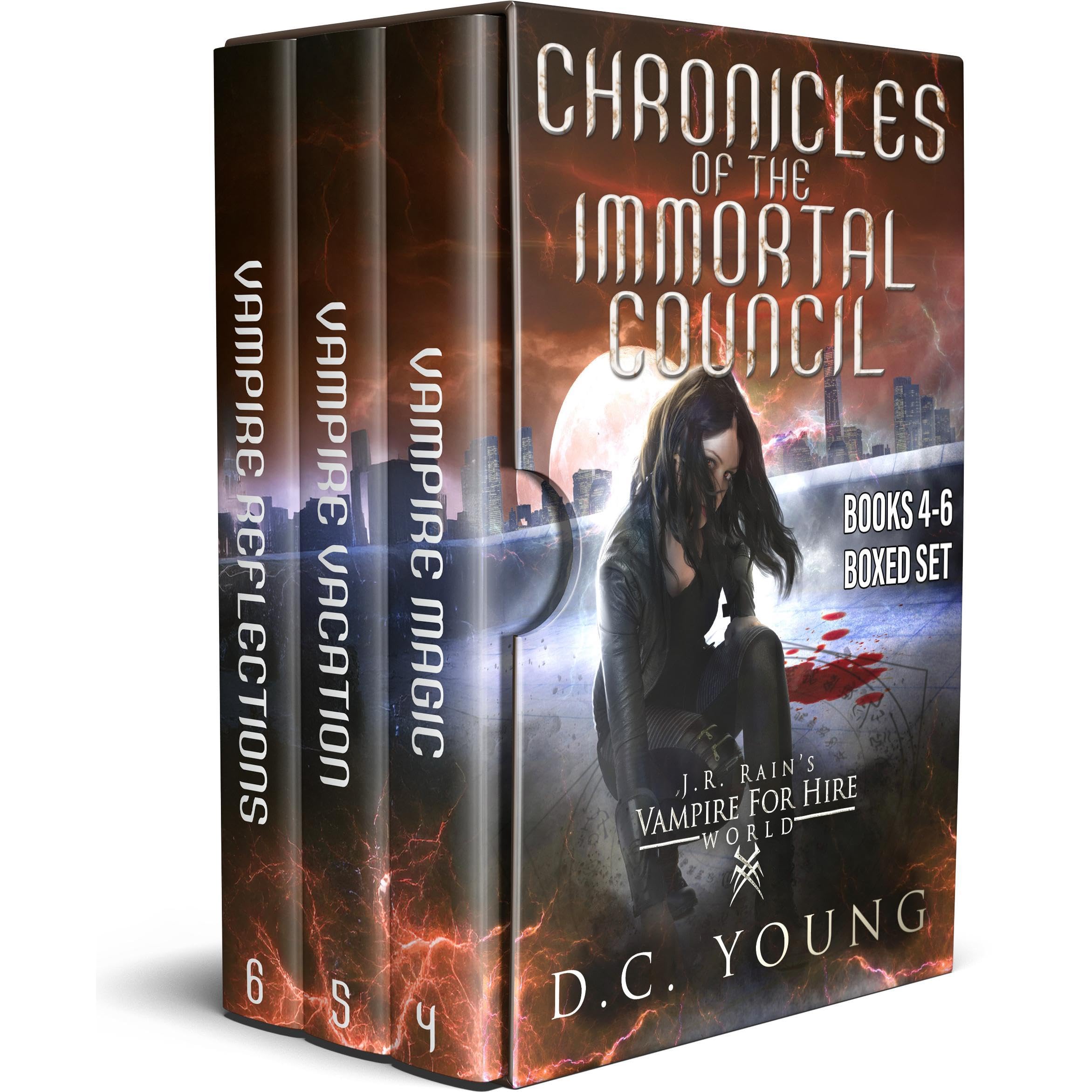 Chronicles of the Immortal Council: Books 4-6