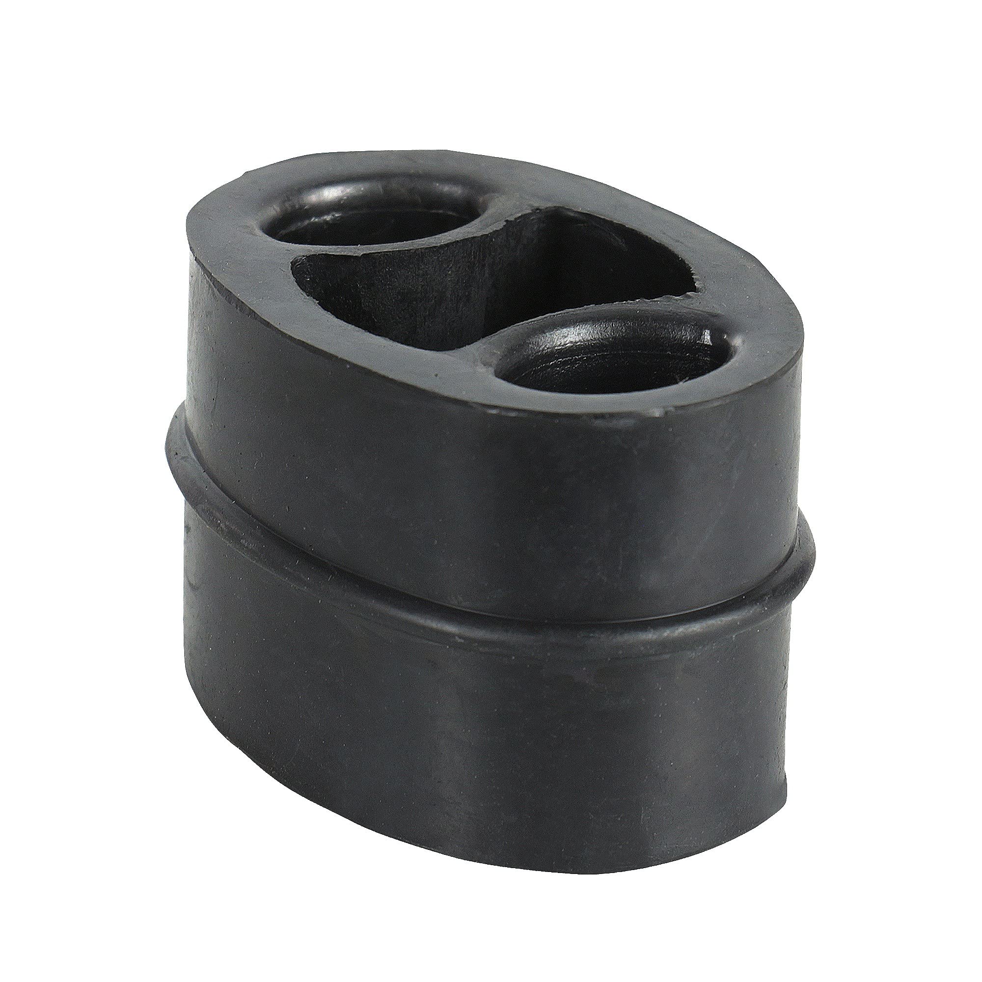 ATEC Germany Juego de silenciador de escape 1x Silenciador central, 1x Silenciador trasero, 2x abrazaderas, 4x parachoques compatible con OPEL CORSA B (S93), CORSA B box/hatchback (S93)