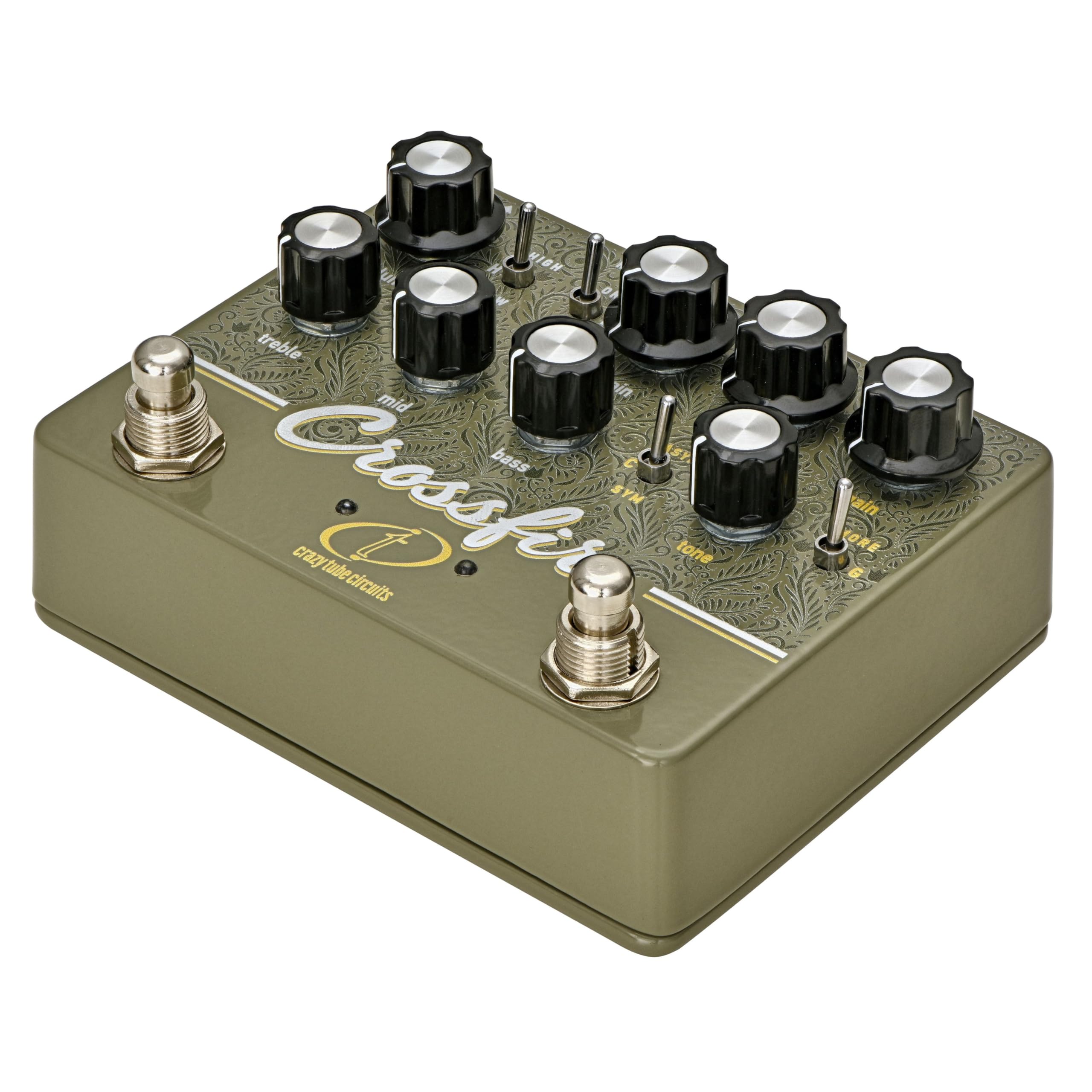 Crazy Tube Circuits Crossfire Dual Overdrive : Amazon.ca: Musical