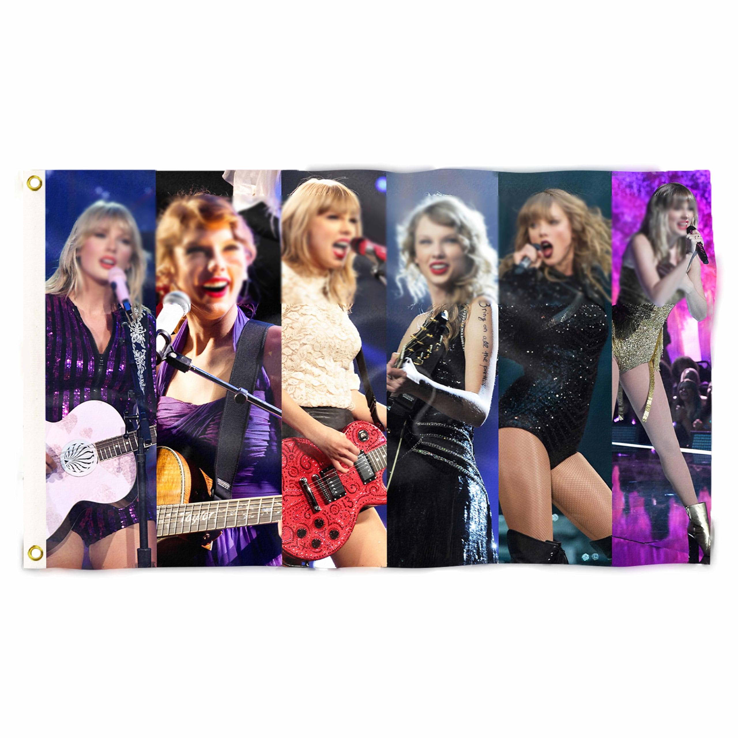 Singer Taylor 3x5 FT Music Art Banner For College Dorm Room Decor, Man Cave, Bedroom, Parties, Gifts