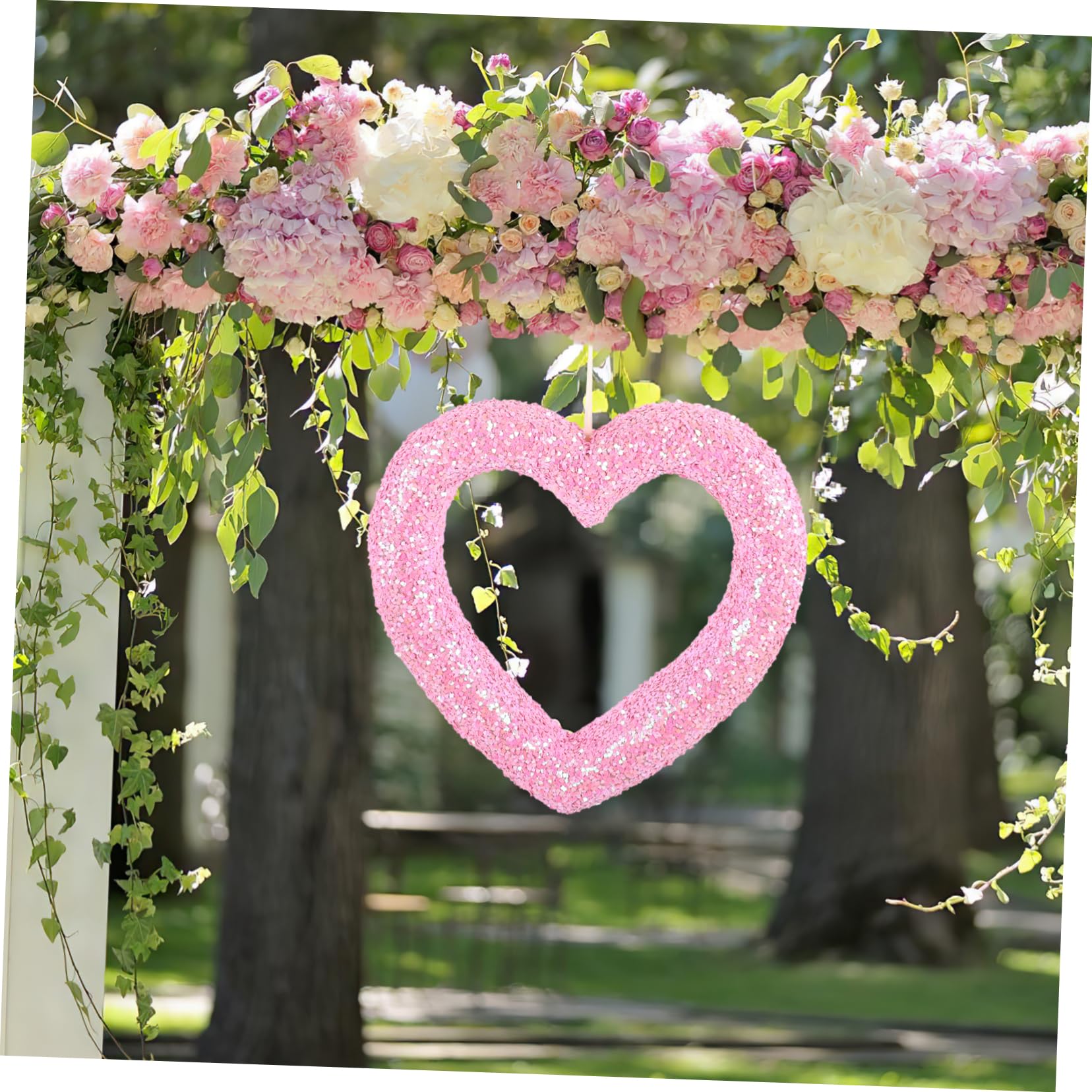 Alipis Colgante Decorativo De Corazón Decoración Colgante para Día De San Valentín Diseño Elegante