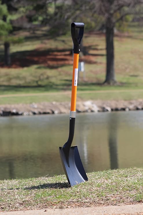 Ashman Assorted Shovels (6 Pcs), 41-Inches Large Handle Digging Shovel; Transfer Shovel; Trenching Spade Shovel; Drainage Spade Shovel; and 27-Inches Short Handle Digging Shovel; and Transfer Shovel.