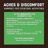 Vista 4 de Earth Animal Suplemento líquido de boticario - Dolores y molestias Remedios a base de hierbas para perros y gatos - 2 onzas líquidas