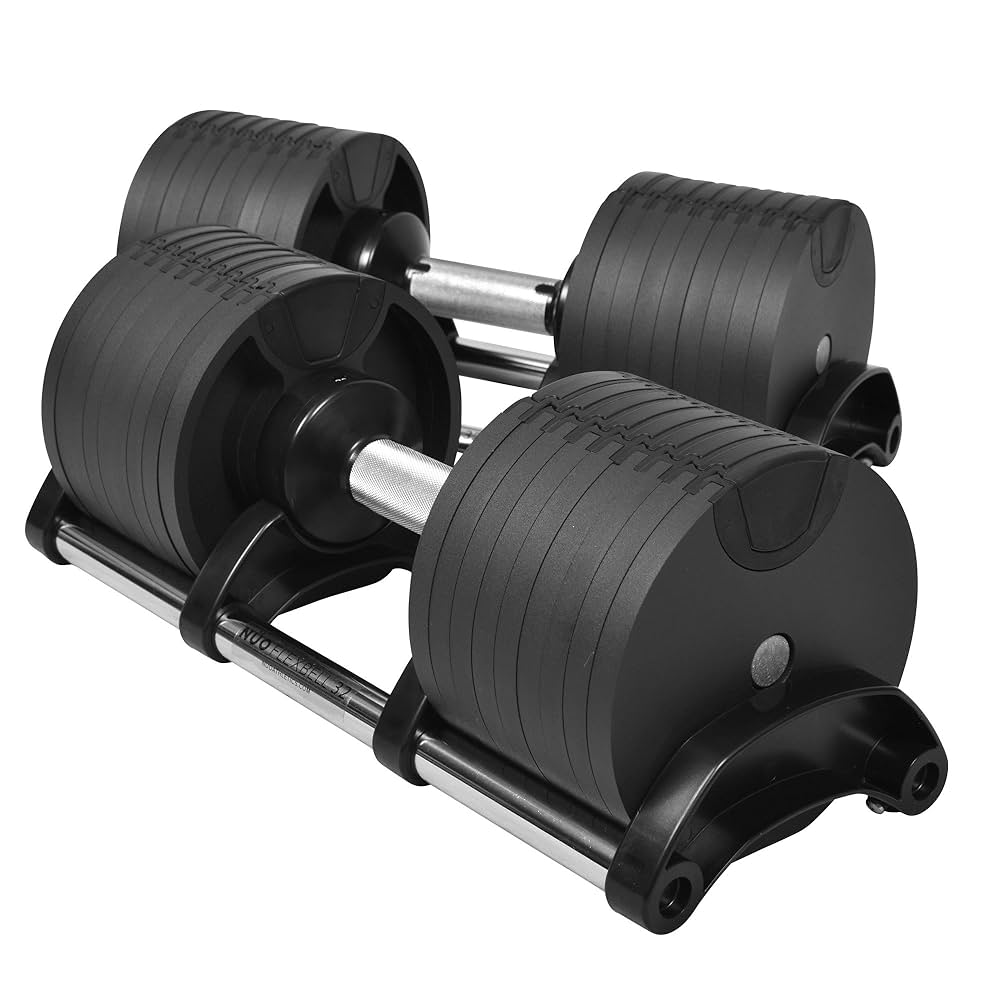 可変式ダンベル フレックスベル 32kg 4kg刻み ① Amazon | フレックスベル 正規品 32kg 4kg刻み 2個セット 9段階