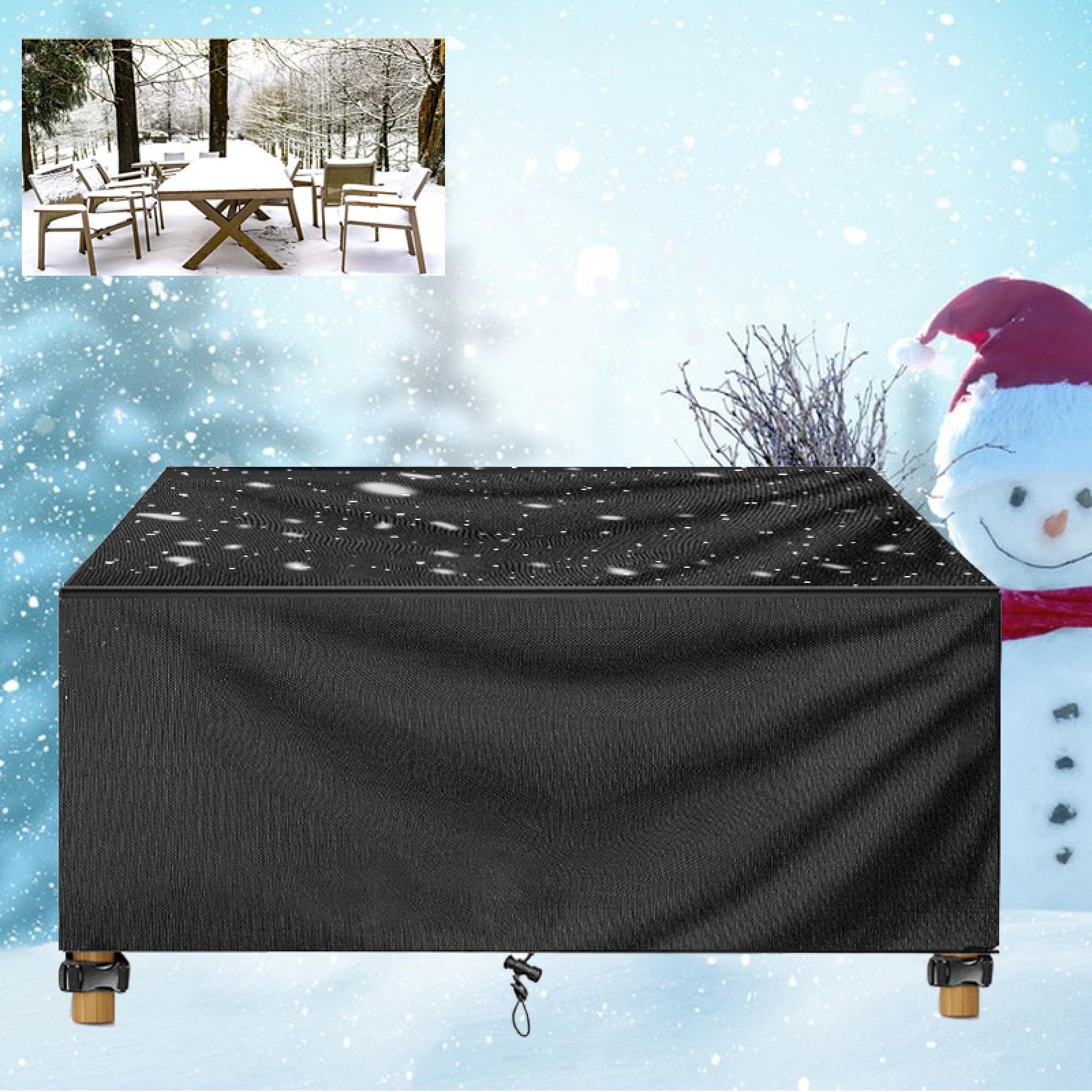Copritavolo Da Giardino Impermeabile 240x180x80cm/LxPxA Telo Copertura Tavolo Esterno,Copertura per Mobili Da Giardino Impermeabile,Set Di Coperture per Mobili Da Esterno,Con Sistema Di Cordoncino