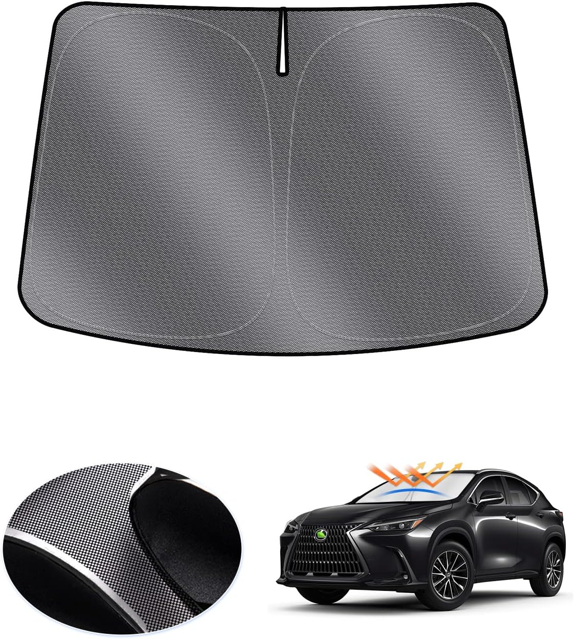 Amazon.com: Karltys Windshield Sun Shade for 2022-2024 2025 Lexus NX Amazon.com: Karltys Windshield Sun Shade for 2022-2024 2025 Lexus NX