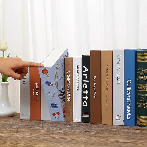 Miniatura 4 de Alice Real Pages - Caja fuerte para libros de desviación con cerradura de llave, caja de metal grande, libro hueco con compartimento secreto oculto