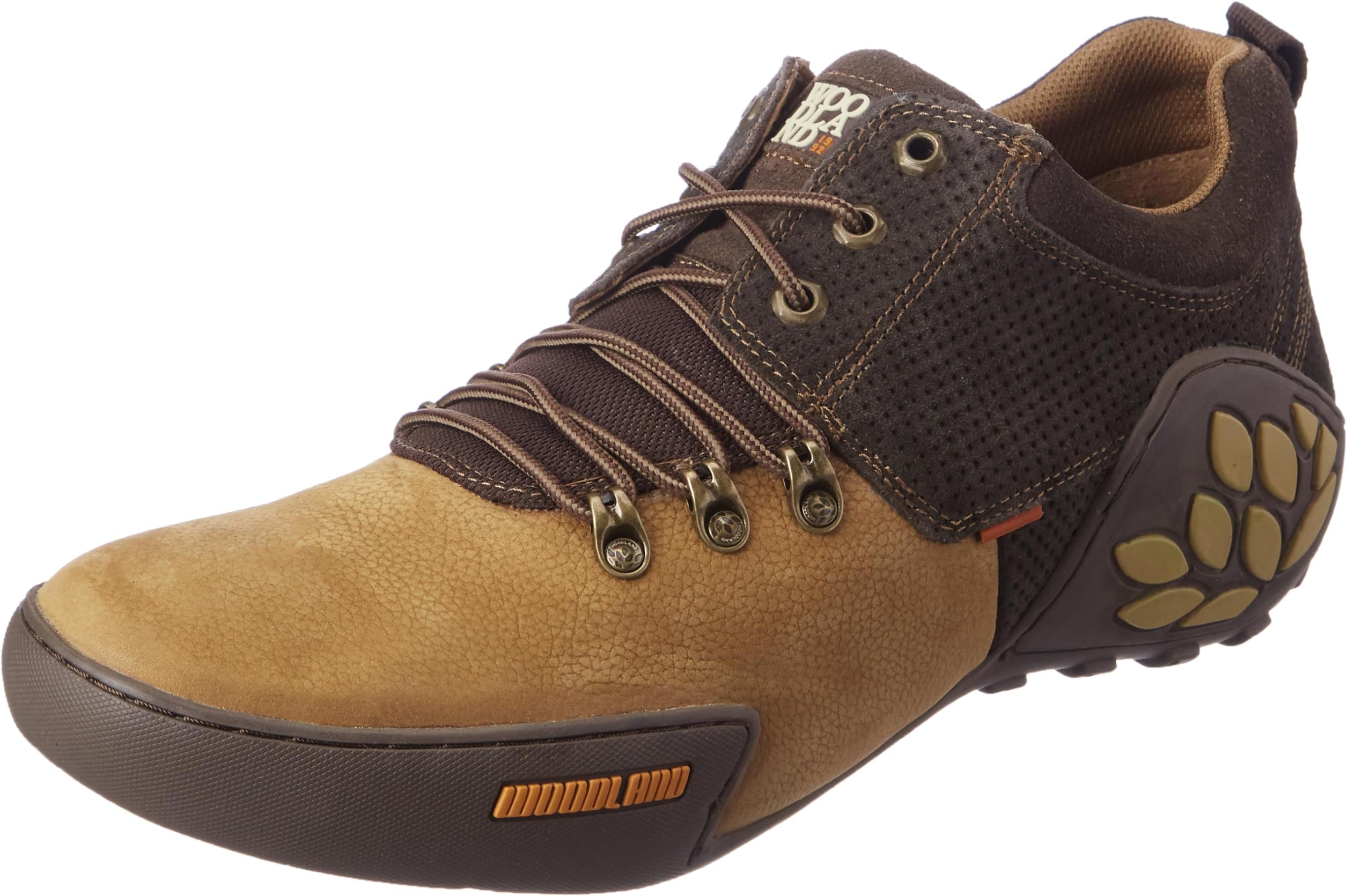 Woodland Men Leather Sneaker Shoes
