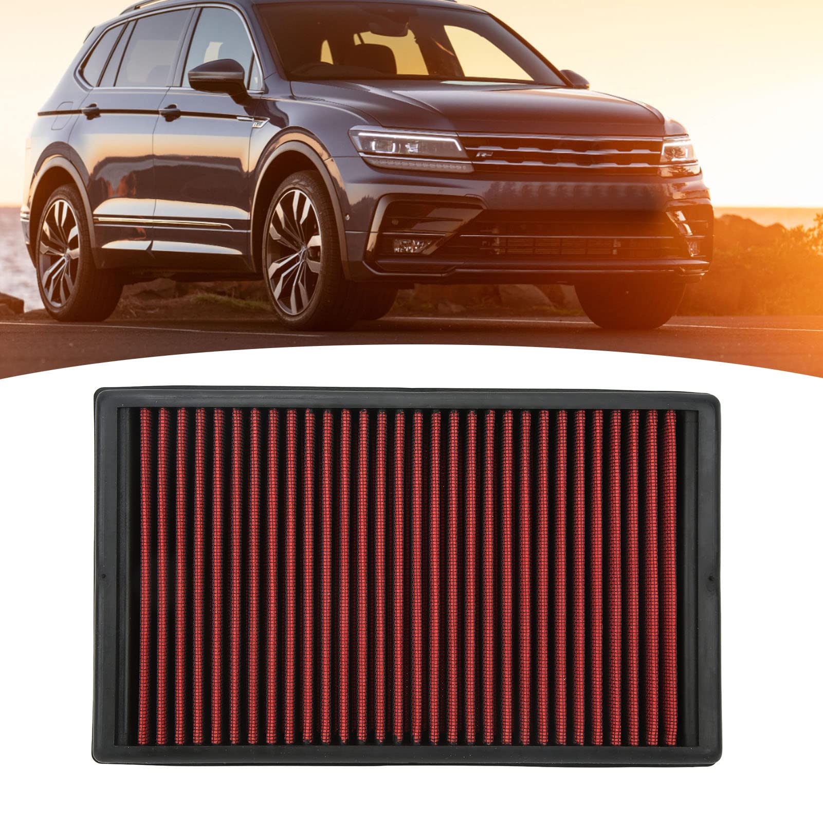 EBTOOLS Sostituzione del Filtro dell'Aria del Motore Dell'auto Filtro dell'Aria del Motore 33‑3005 Sostituzione Dell'elemento del Pannello del Filtro Ad Alte Prestazioni per Cupra Ateca Formentor