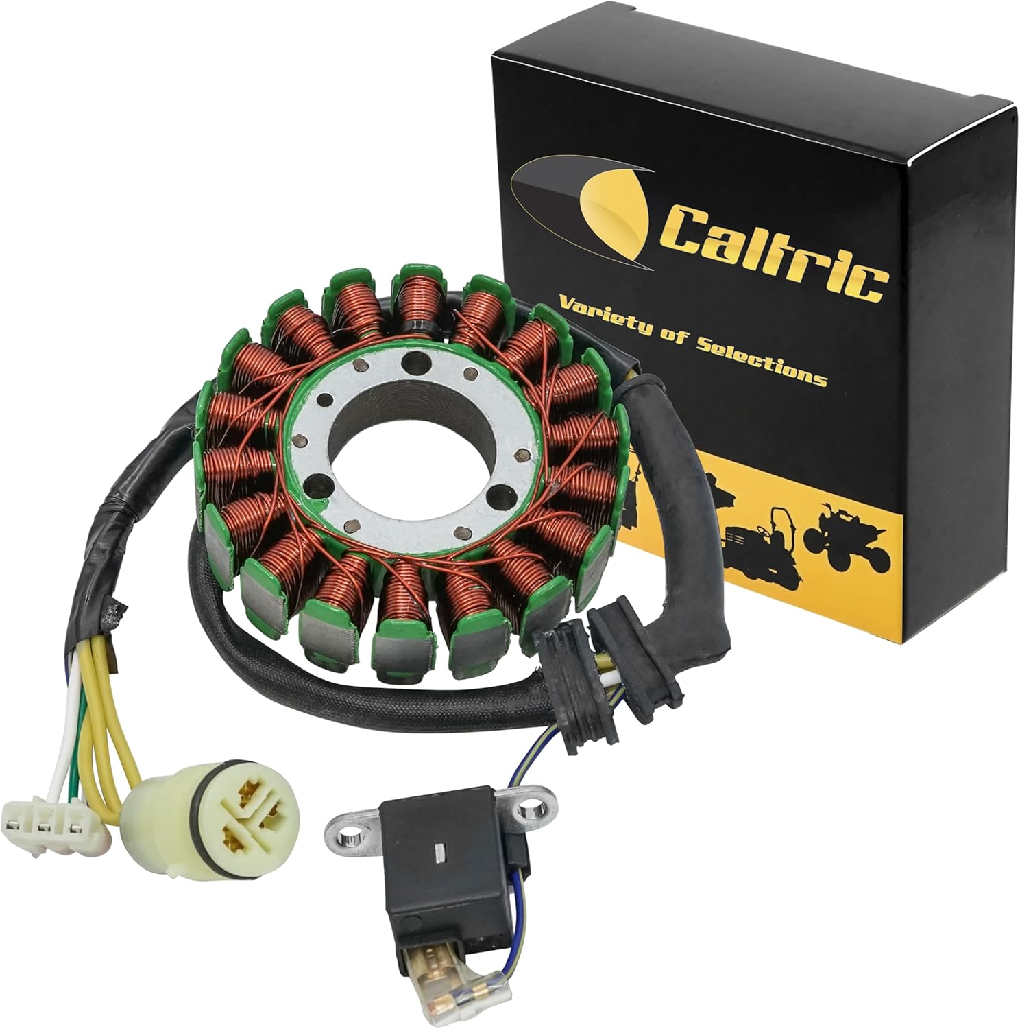Caltric Stator Compatible With Honda Trx300 Trx-300 Fourtrax 300 1988-1995
