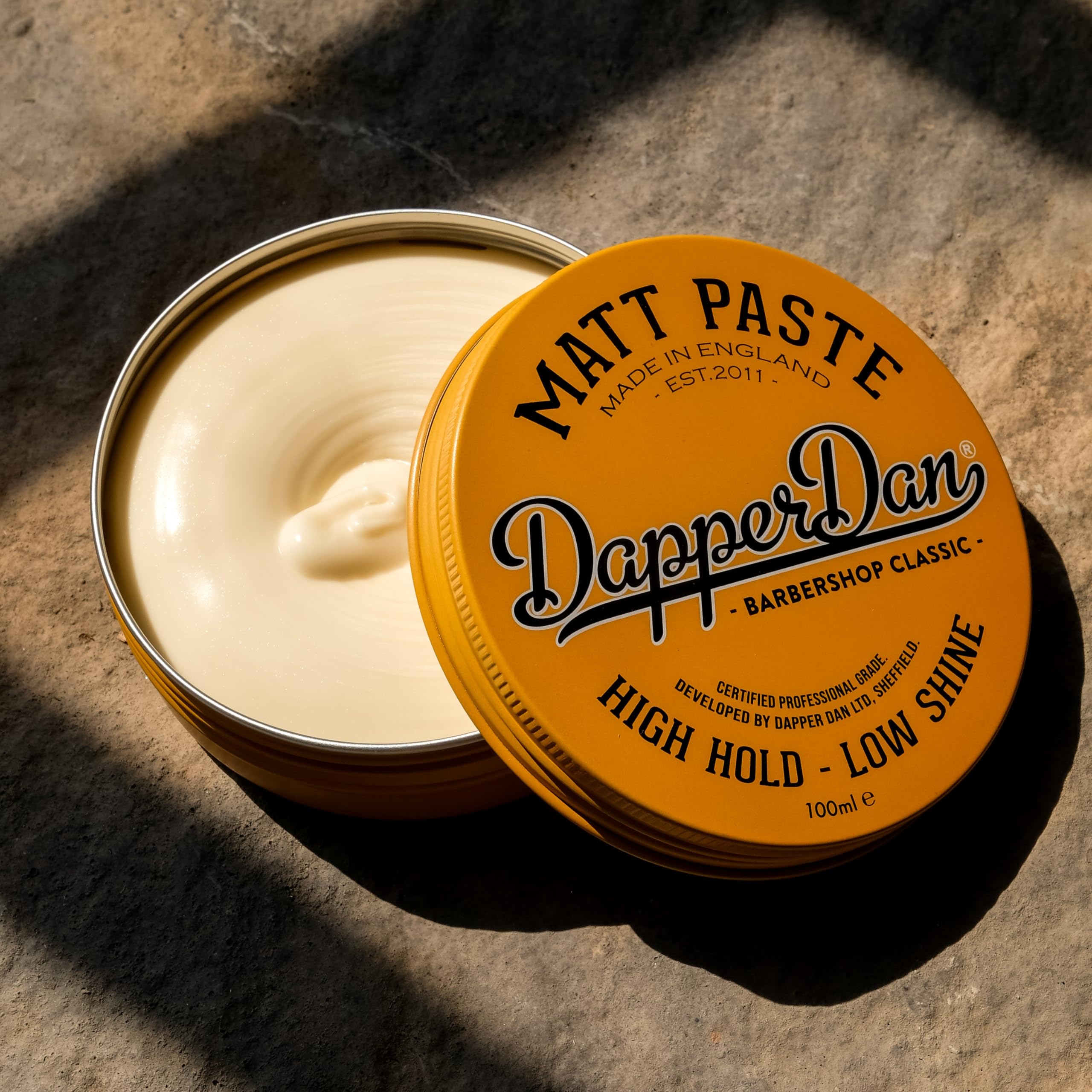 Dapper Dan Matt Paste High Hold Low Shine Hair Paste, 3.38 oz
