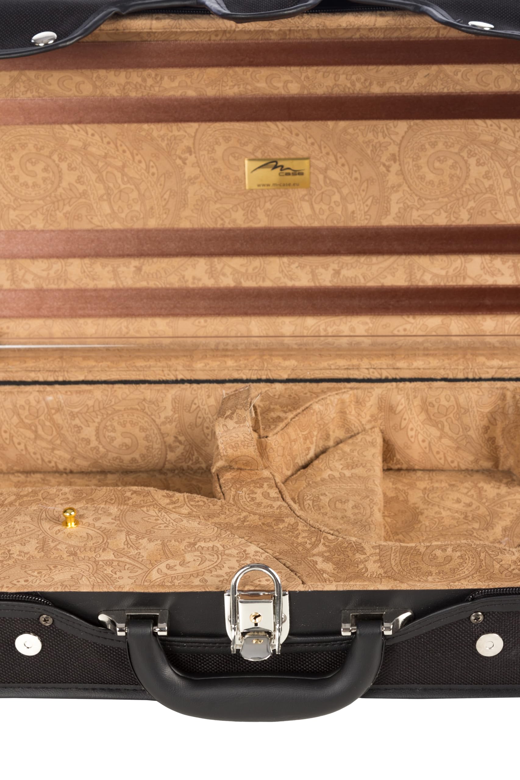 Custodia per violino di legno 4/4 Paisley honey M-Case