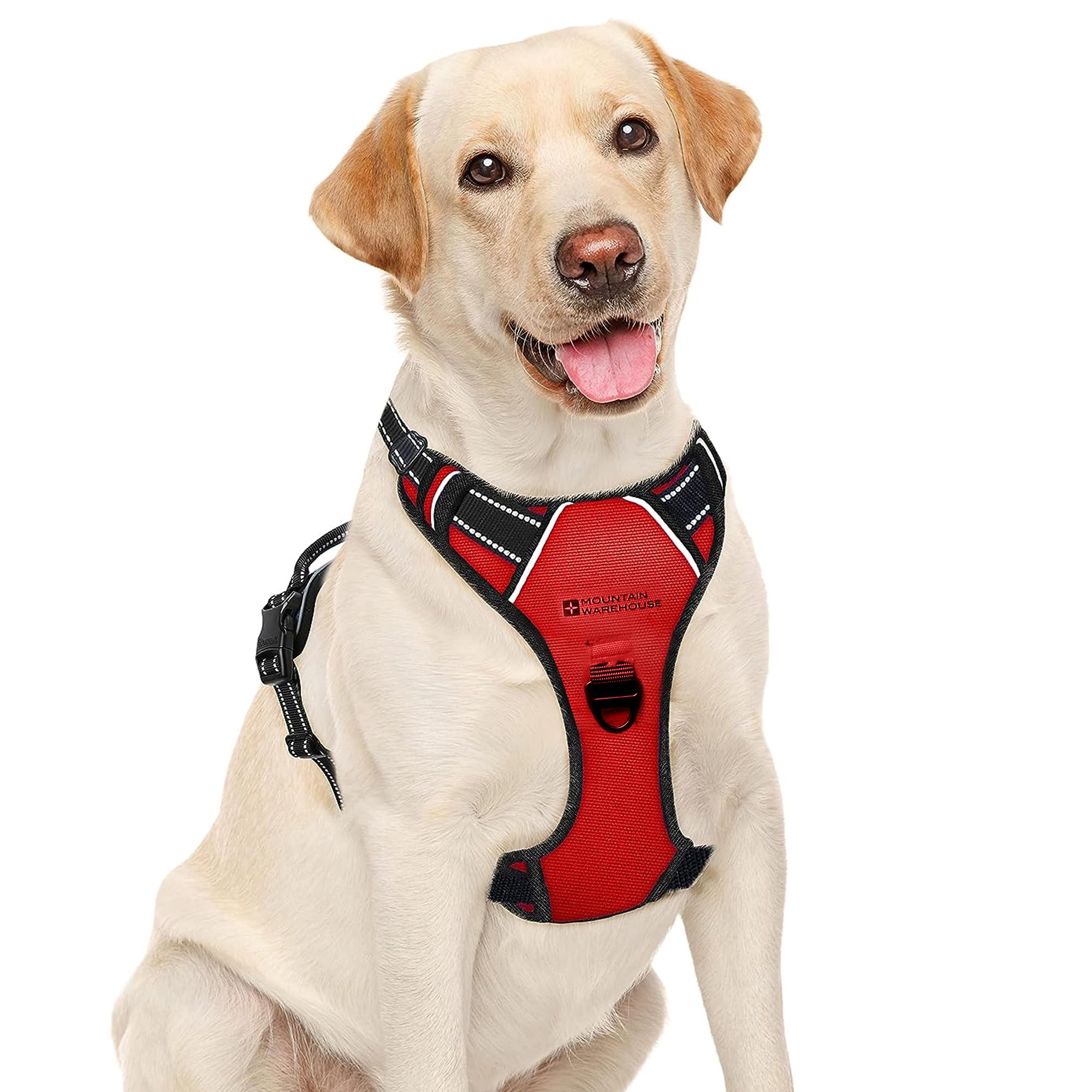 ByEzzyDog for Small Dogs, No Pull Dog Vest Harness, Choke Free Medium Dog Harness with Nylon Handle (Large)