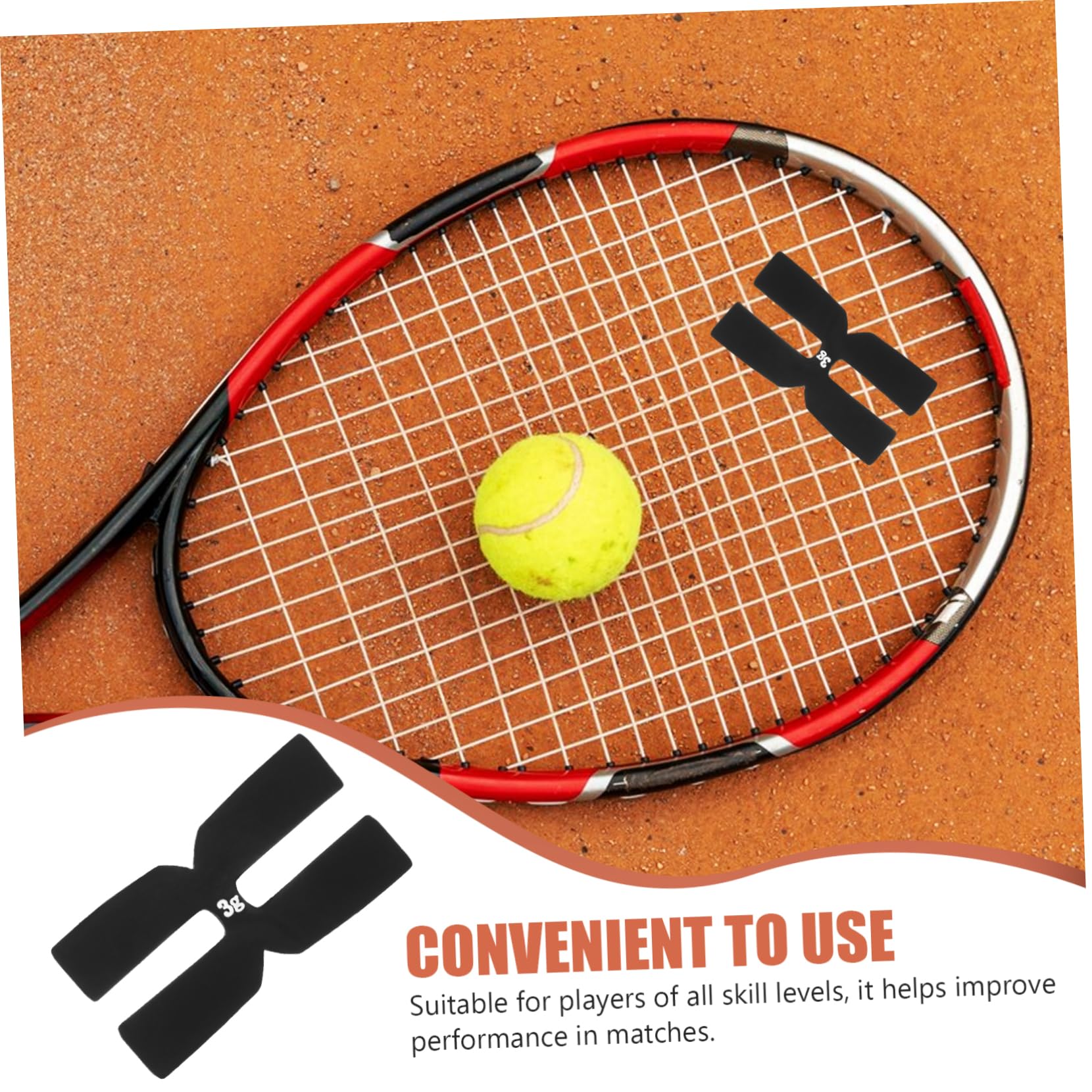 POPETPOP Tennis Racket Weighted Plate Silicone for Tennis Racket Shaped Design for Stability Stylish Weighted Disc for Enhanced Performance Court