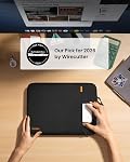 tomtoc 360° Protective Laptop Sleeve for 13-inch New MacBook Air M5/A3449 (2026) M4/A3240, M3/A3113, M2/A2681, M1/A2337, Water-Resistant Computer Case Bag Fits 13" MacBook Neo A18 & MacBook Pro M2/M1
