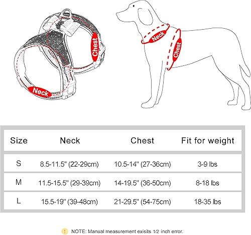 Miniatura 2 de Beirui Arnés para perro con diamantes de imitación, chaleco reflectante de nailon brillante con corbatín brillante para perros pequeños, medianos y
