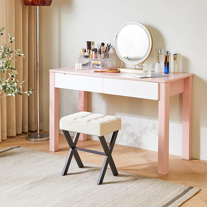 Silla de Oficina Sin Apoyabrazos con Reposapiés Lino miniatura 9