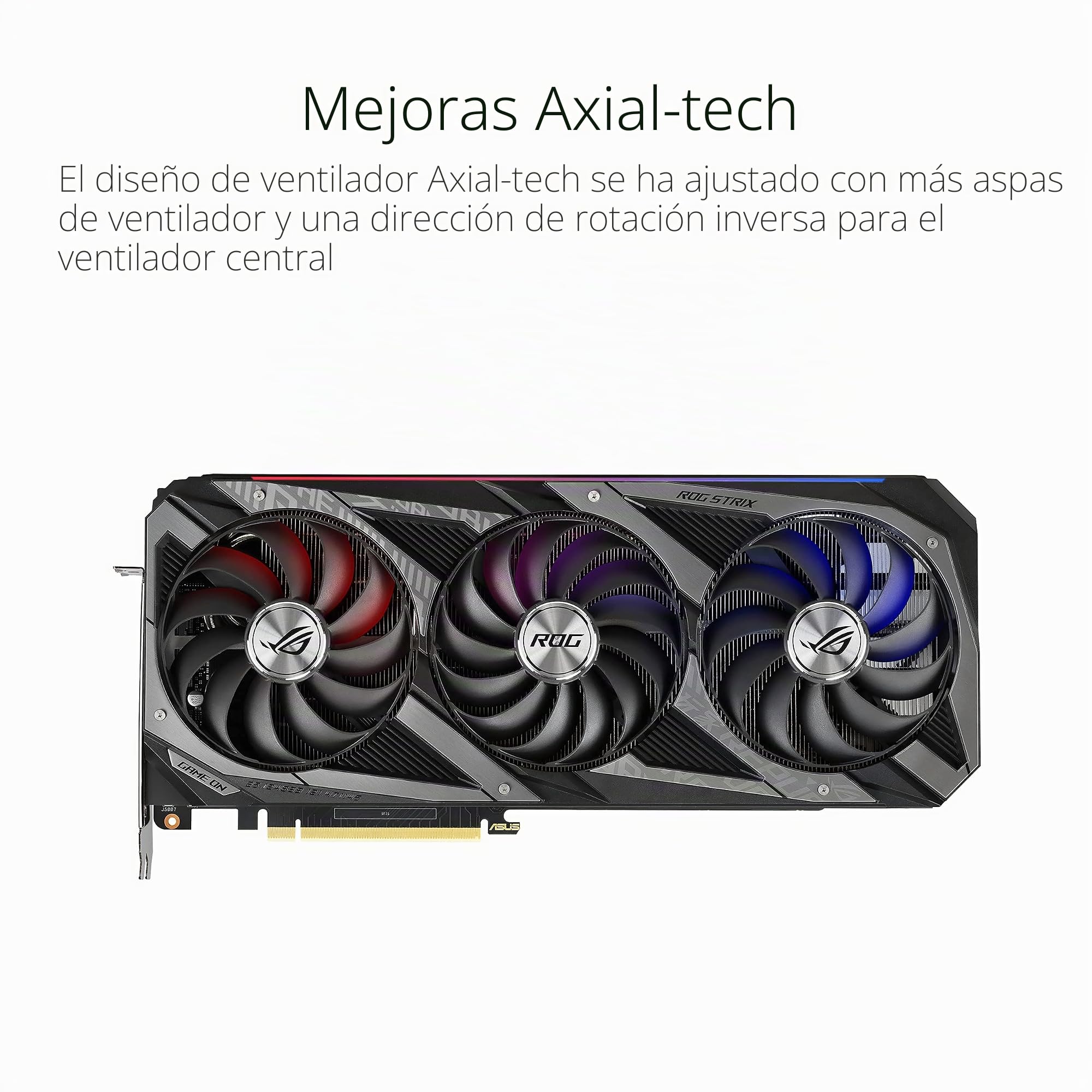ASUS ROG Strix NVIDIA GeForce RTX 3080 Ti OC Edition - Tarjeta gráfica para juegos (PCIe 4.0, 12 GB GDDR6X, HDMI 2.1, DisplayPort 1.4a, ventilador Axial-Tech, 2.9 ranuras, Super Alloy Power II, GPU