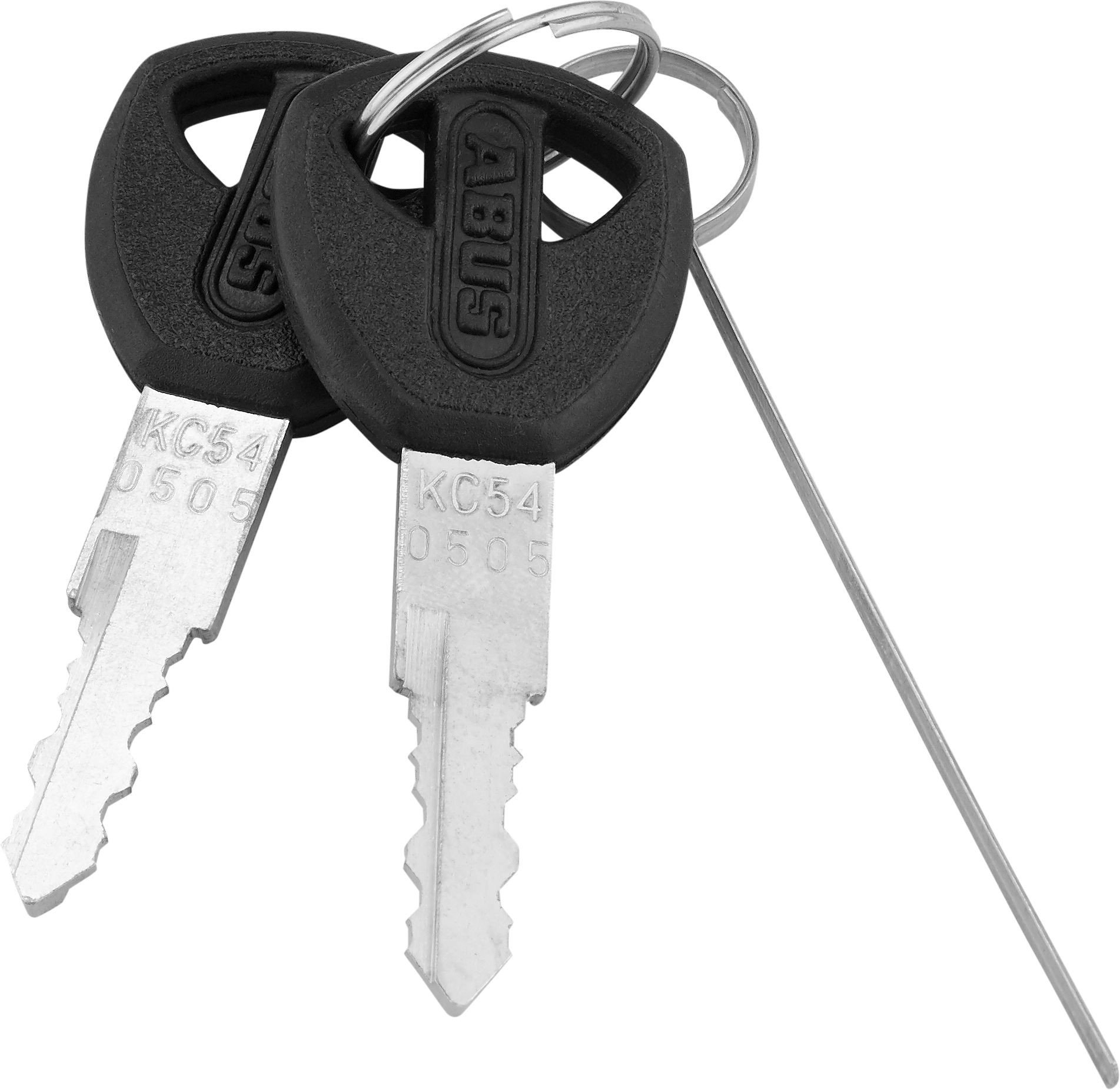 ABUS 516030-1640/85_Key_Combo Antirrobo de Cable de Acero con Llave y combinación