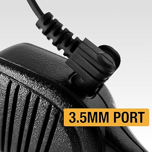 Miniatura 6 de SHEEPDOG MICROPHONES SD20-MT9 - Micrófono de altavoz de hombro remoto de policía, compatible con radios bidireccionales Motorola APX 4000 APX 6000