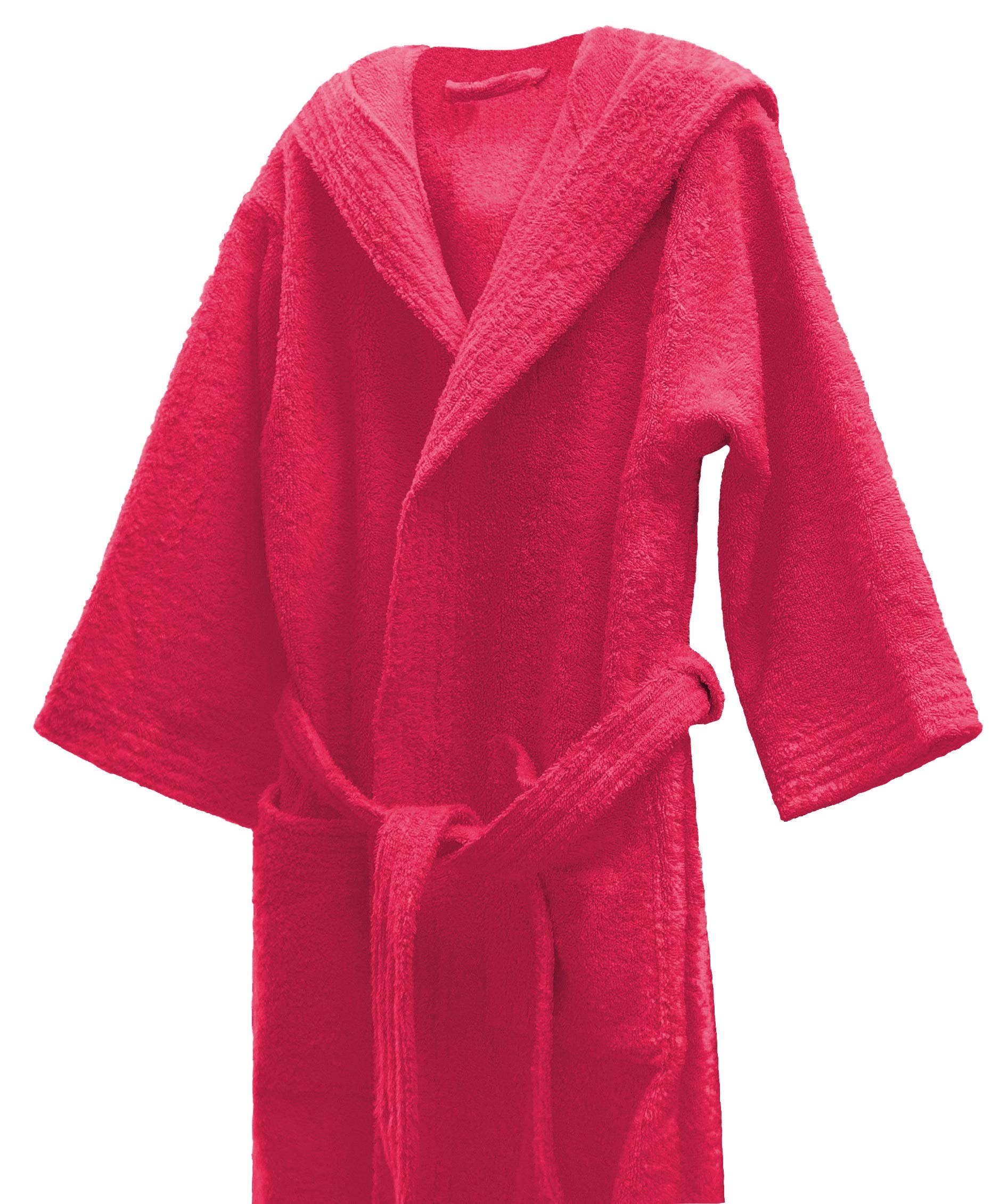 Lasa Albornoz Infantil, algodón 100%, Fucsia, Talla 8
