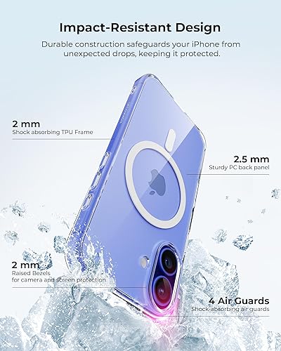 Miniatura 2 de Upcommon Lucid Fit - Funda para iPhone 15 Pro (6.1 pulgadas), compatible con MagSafe, ajuste delgado, funda protectora anti amarillamiento