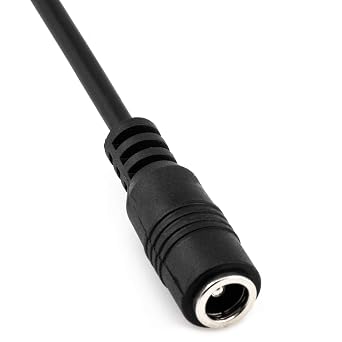 CRJ DC Plug to 3 PC Fan Power Adapter Cable - 15-inch (38cm) - Power Three 3-Pin & 4-Pin Computer Cooling Fans with a DC Power Supply