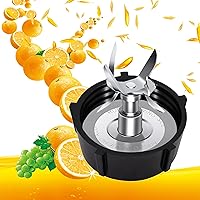 Vista 6 de Piezas de repuesto compatibles con Oster Osterizer Blender Blade con junta de sello de goma y parte inferior del tarro 4902 - Hoja de fusión de 6