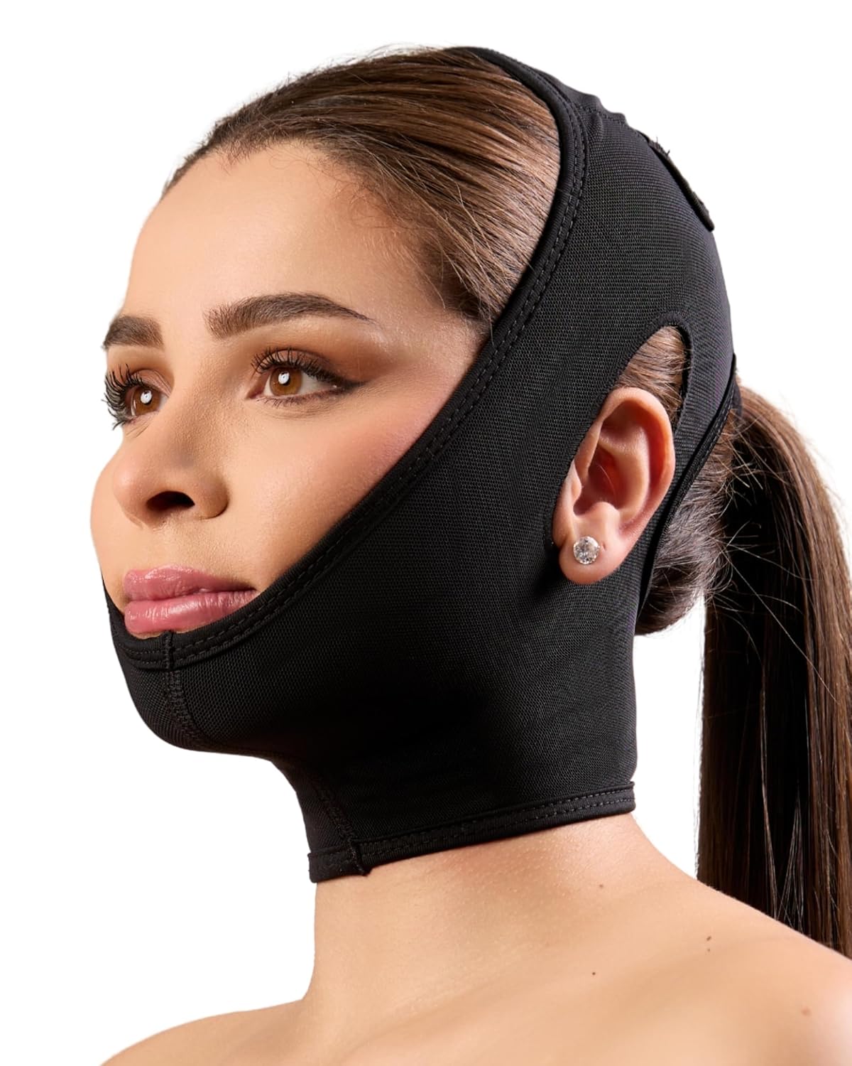 Shape Concept 301 Chin Strap Support Band Neck Bandage Face Chin High Compression