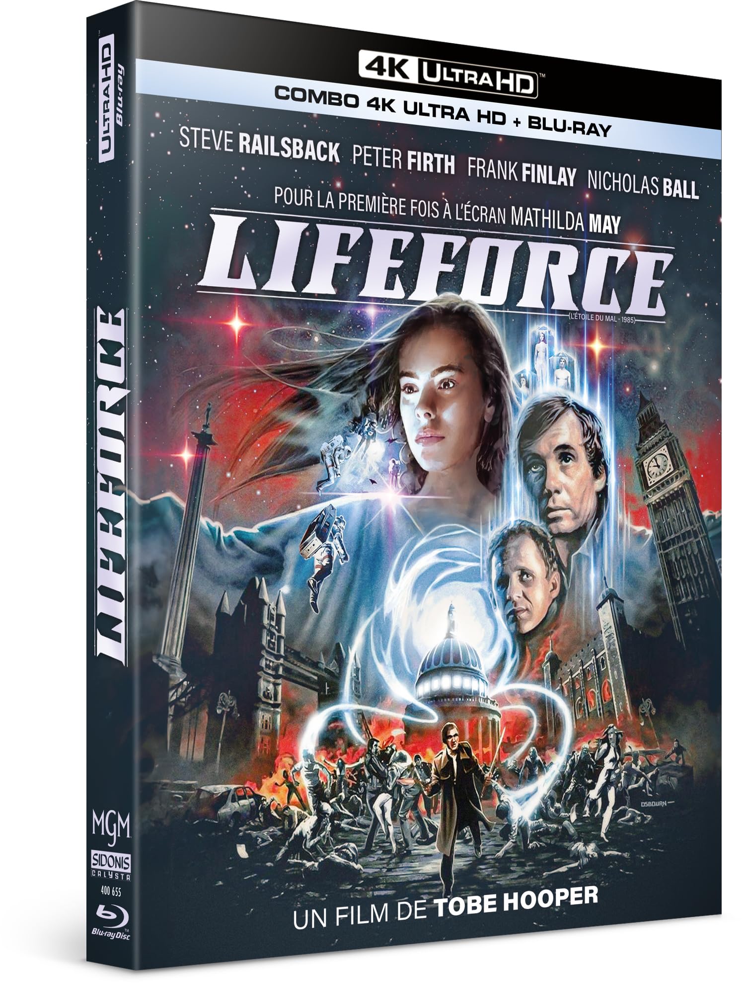Lifeforce cine de terror espacial para noches de maratón en casa con amigos