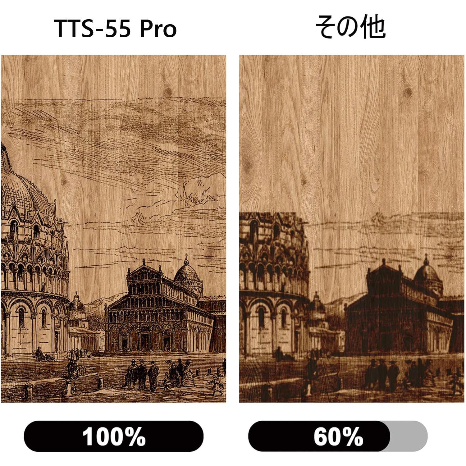 Amazon.co.jp: OUYANG TTS-55 Pro レーザー彫刻機 5-5.5Wレーザー高 