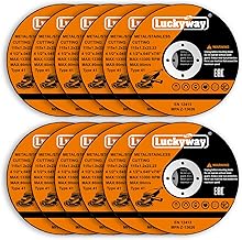 Top 10 metal cutting wheel for angle grinder review 10 Luckyway Cut-Off Wheel, 4-1/2