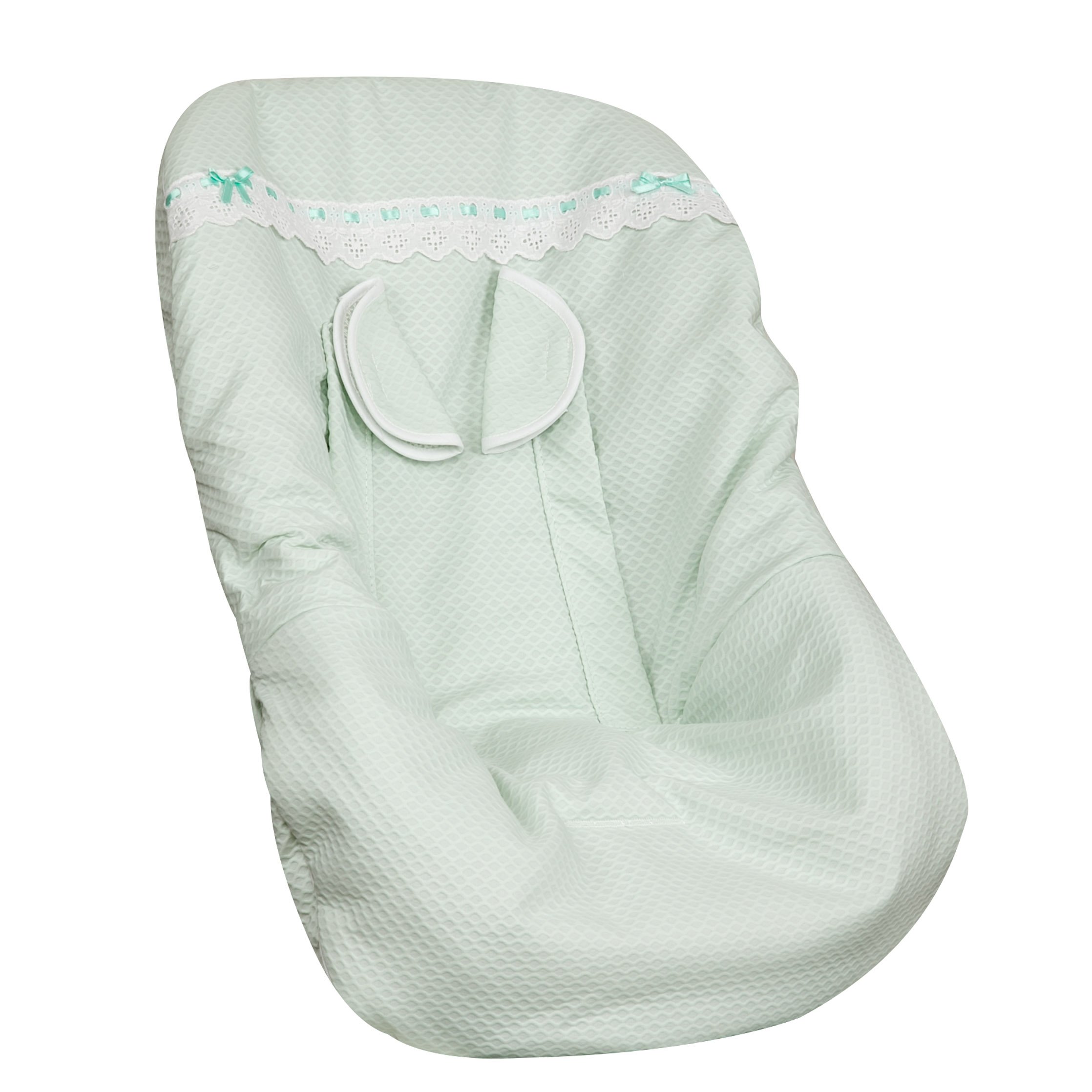 Matelas groupe 0 Babyline Classic vert eau idéal pour de douces promenades