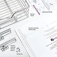 Vista 8 de HOLDN' STORAGE Organizador de gabinete extraíble, cajón deslizante para armarios de cocina y despensa, estante enrollable para ollas, sartenes