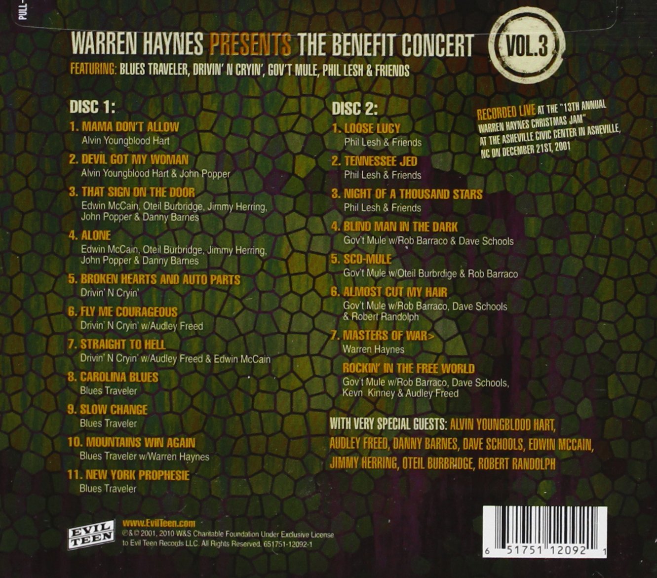 Benefit Concert, Vol. 3