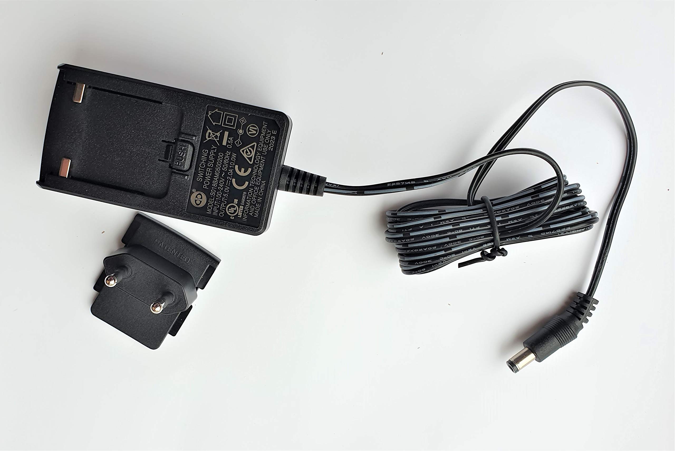 Snom 10W Power supply for all the SNOM Desk Telephones, EU; 4325, Negro