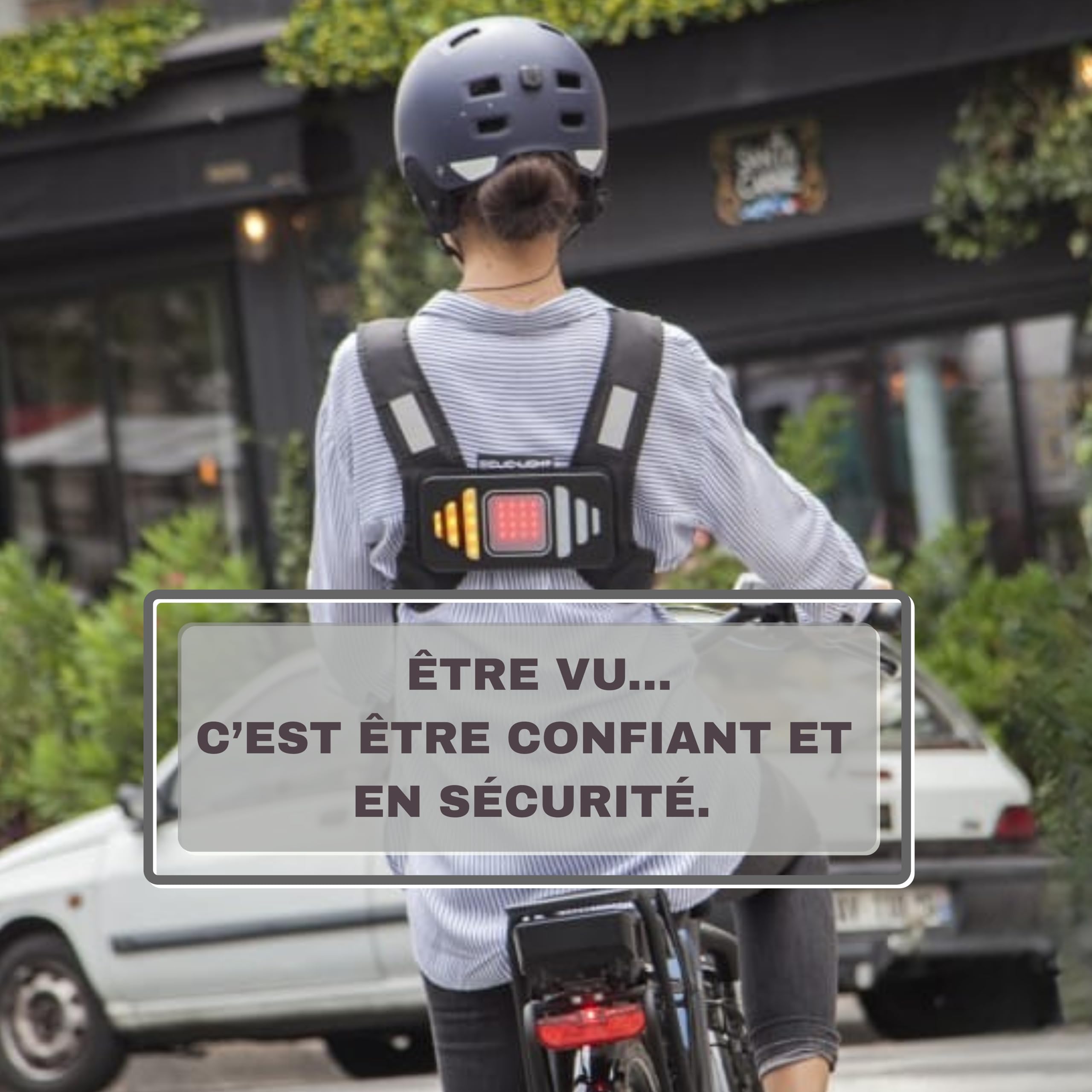 Clic-Light V2 – Clignotant Vélo LED avec Feu Arrière, Stop, Position et Détresse | Module de Signalisation Lumineux Intelligent Haute Visibilité 400m | Moto, Trottinette, Enfant et Adulte