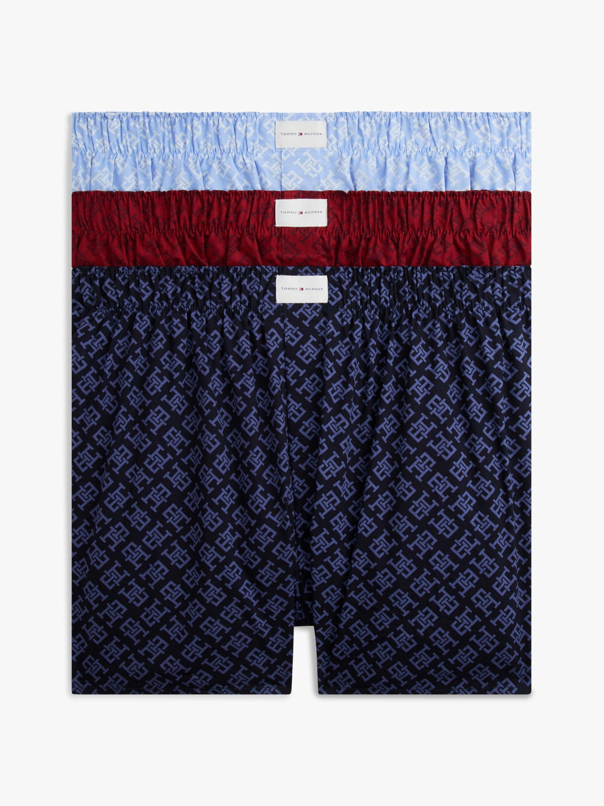 Calvin Klein Men's Tommy Hilfiger Men's Cotton Classic 3-Pack Woven Boxer