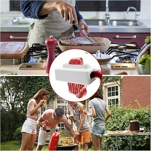 Miniatura 7 de Herramienta ablandadora de carne para todas las batidoras de pie KitchenAid, accesorio de máquina ablandadora de cubos de carne mejorada con